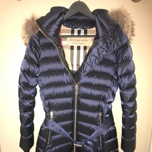 Authentic Burberry Puffer Trench Coat